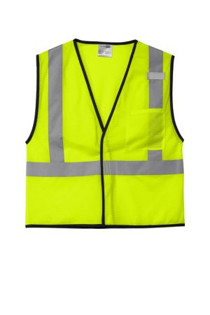 CornerStone® ANSI 107 Class 2 Economy Mesh One-Pocket Vest